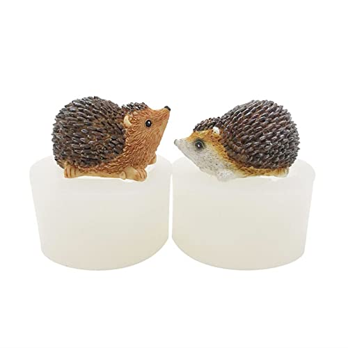 Xidmold 2 Stück 3D Igel Silikonform Kerzenform Seifenform Igel Backform Kuchen Silikon Formen für Fondant, Tortendeko, Schokolade, Seife, Sojawachs Kerzen, Gips, Epoxidharz Handwerk Xidmold 2 Stück 3D Igel Silikonform Kerzenform Seifenform Igel Backform Kuchen Silikon Formen für Fondant, Tortendeko, Schokolade, Seife, Sojawachs Kerzen, Gips, Epoxidharz Handwerk von Xidmold
