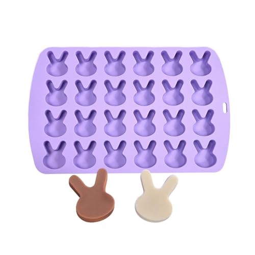 Xidmold Ostern Kaninchen Schokoladenform Silikonform Hasenform Pralinenform Silikon Backform zur Herstellung von Schokolade, Kuchen, Gelee, Mousse, Pralinen, Backen, Eiswürfel Xidmold Ostern Kaninchen Schokoladenform Silikonform Hasenform Pralinenform Silikon Backform zur Herstellung von Schokolade, Kuchen, Gelee, Mousse, Pralinen, Backen, Eiswürfel von Xidmold
