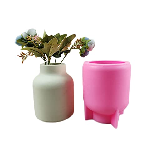 Xidmold Rund Vase Silikonform Groß, Blumenvasen Harz Formen Aufbewahrungsflaschenform, Silikonform für Vase, Beton Gießform, Handgefertigte Vase Silikonform Xidmold Rund Vase Silikonform Groß, Blumenvasen Harz Formen Aufbewahrungsflaschenform, Silikonform für Vase, Beton Gießform, Handgefertigte Vase Silikonform von Xidmold