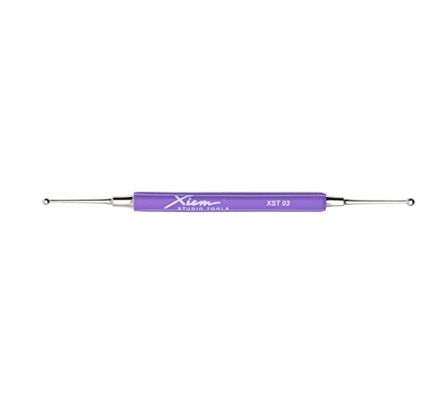 xiem Studio Tools Ball Stift Werkzeug für Keramik und Keramik 2.5mm and 3mm violett xiem Studio Tools Ball Stift Werkzeug für Keramik und Keramik 2.5mm and 3mm violett von Xiem Tools