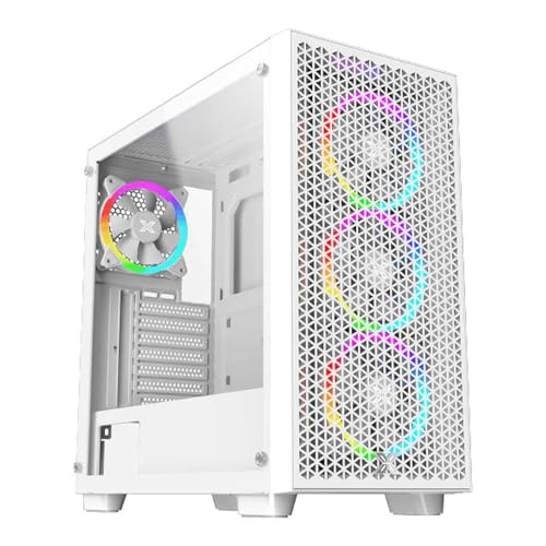 Xigmatek Boitier Moyen Tour E-ATX Gaming G Pro Avec panneau vitré (Blanc) von Xigmatek