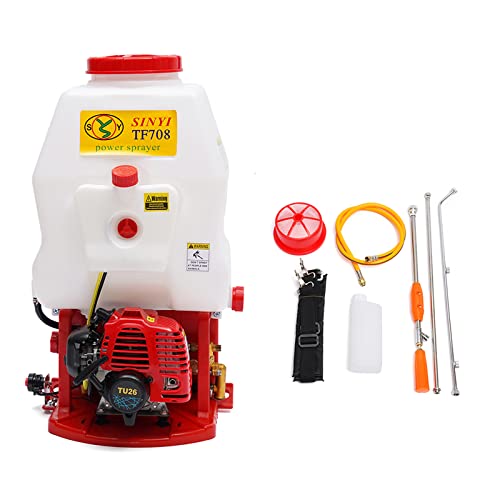 20 L Motorspritze Benzin, 2-Takt 25,4 CC Benzin Motorsprüher, Rückensprühgerät Dünger Drucksprüher - Garten Pflanzensprüher Gartengeräte 20 L Motorspritze Benzin, 2-Takt 25,4 CC Benzin Motorsprüher, Rückensprühgerät Dünger Drucksprüher - Garten Pflanzensprüher Gartengeräte von Xigner