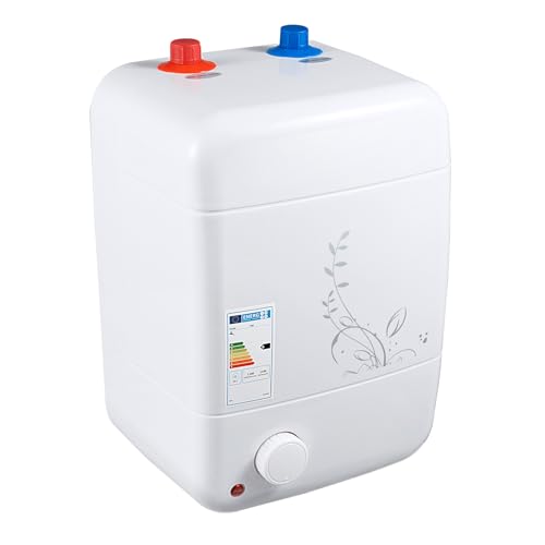 8 L Kleiner Druckfester Warmwasserbereiter -1500 W Untertischgerät Untertischspeicher mit Hocheffizienten Heizungsrohren, Untertischboiler für Küchenspüle, Bad 8 L Kleiner Druckfester Warmwasserbereiter -1500 W Untertischgerät Untertischspeicher mit Hocheffizienten Heizungsrohren, Untertischboiler für Küchenspüle, Bad von Xigner
