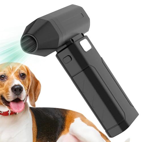Xiixuuj Air Duster – 56 Gang einstellbarer wiederaufladbarer Staubgebläse – Tragbarer kabelloser Turbo-Ventilator, wiederaufladbar, leistungsstarkes Reinigungszubehör für Hauscomputer im Freien von Xiixuuj