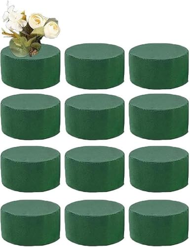 6/12 Stück Steckschaum Set, Blumensteckschaum Zylinder, 8x4cm Blumensteckschaum, Rund Schneidbar Nasssteckschaum, Blumenschaum Perfekt Für Hochzeiten Geburtstage Und Partys 6/12 Stück Steckschaum Set, Blumensteckschaum Zylinder, 8x4cm Blumensteckschaum, Rund Schneidbar Nasssteckschaum, Blumenschaum Perfekt Für Hochzeiten Geburtstage Und Partys von Xijobido