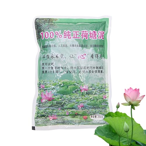 Teichpflanzenerde, Aquatische Teicherde, Natürlicher Lotusteichschlamm Mit Nährstoffen, Teichpflanzensubstrat, Wasserkompost, Für Lotuses, Gartenbedarf Teichpflanzenerde, Aquatische Teicherde, Natürlicher Lotusteichschlamm Mit Nährstoffen, Teichpflanzensubstrat, Wasserkompost, Für Lotuses, Gartenbedarf von Xijobido