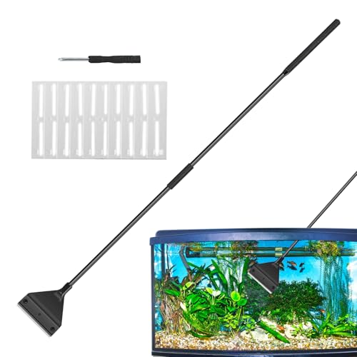 Xijobido Aquarium Scheuerbürste, Langer Aquarium Reiniger, Langiges Reinigungs Werkzeug Schaber Für Terrarium Haus Teich Küche von Xijobido