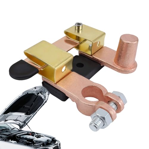 Xijobido Automobil Batterie Trennschalter - Standard Polbolzen Batterie Unterbrecher - Schnellabschalt Ausrüstung für Batteriepole für diverse Kraftfahrzeuge inklusive Pick-ups, ATVs, Boote und Xijobido Automobil Batterie Trennschalter - Standard Polbolzen Batterie Unterbrecher - Schnellabschalt Ausrüstung für Batteriepole für diverse Kraftfahrzeuge inklusive Pick-ups, ATVs, Boote und von Xijobido
