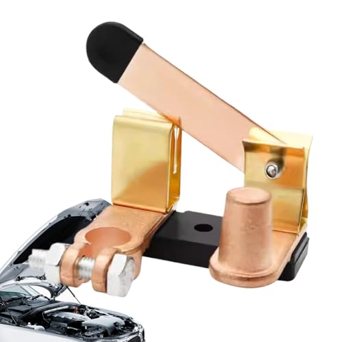 Xijobido Batterie-Trennschalter Für Automobile,Standard Polbolzen Batterie Unterbrecher - Schnellabschalt Ausrüstung für Batteriepole für diverse Kraftfahrzeuge inklusive Pick-ups, ATVs, Boote und Xijobido Batterie-Trennschalter Für Automobile,Standard Polbolzen Batterie Unterbrecher - Schnellabschalt Ausrüstung für Batteriepole für diverse Kraftfahrzeuge inklusive Pick-ups, ATVs, Boote und von Xijobido