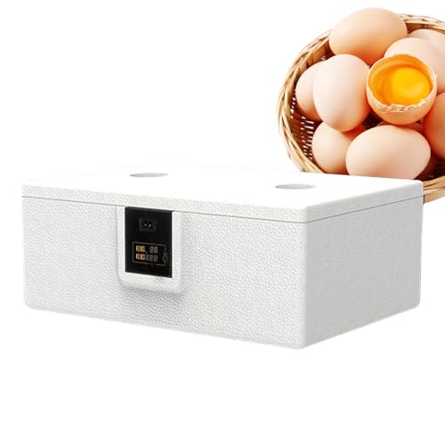 Xijobido Brutapparat Für Hühnereier - Brutgerät Für Bis Zu 32 Eier,Leise Wasserbett-Heizmaschine Mit Feuchtigkeitskontrolle Für Bauernhof, Zuhause Und Hinterhof Xijobido Brutapparat Für Hühnereier - Brutgerät Für Bis Zu 32 Eier,Leise Wasserbett-Heizmaschine Mit Feuchtigkeitskontrolle Für Bauernhof, Zuhause Und Hinterhof von Xijobido