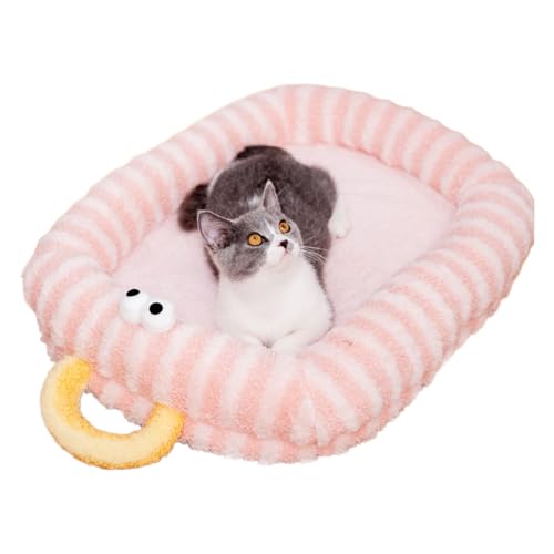 Xijobido Großes Katzenbett | Kuschelige Katzencouch Auch Warmes Hundebett | Plüsch Schlafplatz Winter Haustierzubehör Für Große Mittelkleine Hunde Katzen | Wohnzimmer Schlafzimmer Deko von Xijobido