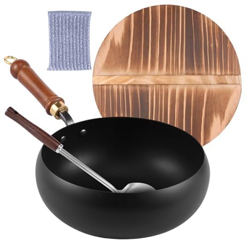 Xijobido Gusseisentöpfe Zum Kochen,Antihaft Bratentopf Mit Deckel - Küchenzubehör Bratpfanne Mit Pfannenwender Für Induktion Haushalt Wohnung Restaurant Camping Suppe Nudeln Fleisch Xijobido Gusseisentöpfe Zum Kochen,Antihaft Bratentopf Mit Deckel - Küchenzubehör Bratpfanne Mit Pfannenwender Für Induktion Haushalt Wohnung Restaurant Camping Suppe Nudeln Fleisch von Xijobido