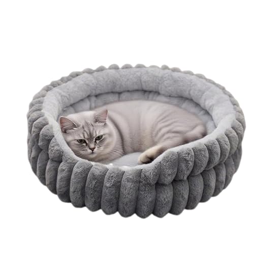 Xijobido Haustierbetten Für Katzen | Weiches Katzenbett Mit Runder Form Und Kuschelnest - Plüsch Kissenschlafplatz Für Klein- Und Mittelhunde Wohnzimmer Schlafzimmer Wohnung Haus Outdoor Xijobido Haustierbetten Für Katzen | Weiches Katzenbett Mit Runder Form Und Kuschelnest - Plüsch Kissenschlafplatz Für Klein- Und Mittelhunde Wohnzimmer Schlafzimmer Wohnung Haus Outdoor von Xijobido