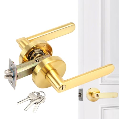 Xijobido Hebel Türgriffe Innenbereich | Ästhetischer Aluminiumlegierungs-Innentürgriff,Robustes Metall Ersatzteil Für Flure Korridore Durchgänge von Xijobido
