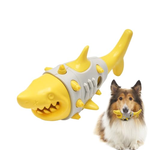 Xijobido Hundefutter Spielzeug - Kauspielzeug Für Welpen Als Slow Feeder | Hai-Form Multifunktionaler Futterspender Kauspielzeug Für Garten, Außenbereich Und Training Xijobido Hundefutter Spielzeug - Kauspielzeug Für Welpen Als Slow Feeder | Hai-Form Multifunktionaler Futterspender Kauspielzeug Für Garten, Außenbereich Und Training von Xijobido
