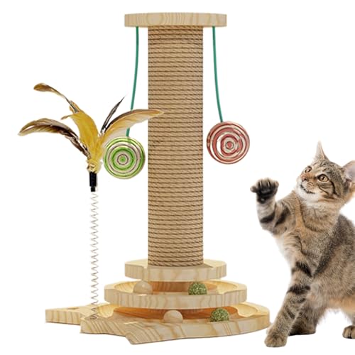 Xijobido Katzenbaum – großer – interaktives, wiederverwendbares, kippsicheres Kätzchenspielzeug für Training, Zuhause, ermutigende Übung, Kätzchen, hält den Boden drinnen unterhalten Xijobido Katzenbaum – großer – interaktives, wiederverwendbares, kippsicheres Kätzchenspielzeug für Training, Zuhause, ermutigende Übung, Kätzchen, hält den Boden drinnen unterhalten von Xijobido