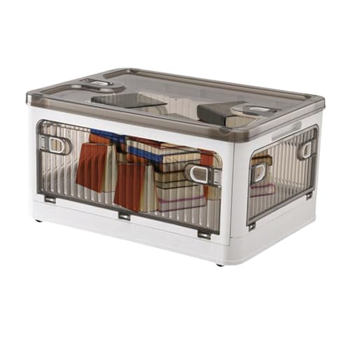Xijobido Klappbarer Aufbewahrungsbehälter, Faltbare Aufbewahrungsboxen Mit Deckeln, Platzsparendes Würfel Design Mit Rollen Für Badezimmer Schlafzimmer Küche Xijobido Klappbarer Aufbewahrungsbehälter, Faltbare Aufbewahrungsboxen Mit Deckeln, Platzsparendes Würfel Design Mit Rollen Für Badezimmer Schlafzimmer Küche von Xijobido