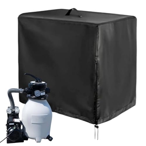 Xijobido Poolfilterabdeckung – wasserdichte Pump-Sandfilter-Sommerabdeckung, staubdichtes Oxford-Gewebe, Schwimmbadschutz mit verstellbarem Kordelzug für Außenbereich, Garten, Hof, Terrasse, Hof Xijobido Poolfilterabdeckung – wasserdichte Pump-Sandfilter-Sommerabdeckung, staubdichtes Oxford-Gewebe, Schwimmbadschutz mit verstellbarem Kordelzug für Außenbereich, Garten, Hof, Terrasse, Hof von Xijobido