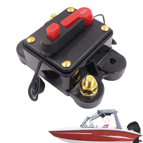 Xijobido Sicherungsautomaten,RV Batterie Hauptschalter - Stromunterbrecher für Elektroinstallation Automobilbereich ATV Haushaltsprüfgerät Xijobido Sicherungsautomaten,RV Batterie Hauptschalter - Stromunterbrecher für Elektroinstallation Automobilbereich ATV Haushaltsprüfgerät von Xijobido