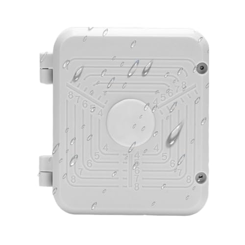 Xijobido Verteilerdosen | Wasserdichter Steckerschutz - Elektro Projektgehäuse | Für Beleuchtung Elektronik Werkstatt Kabelnetz Industrieequipment Pumpe von Xijobido