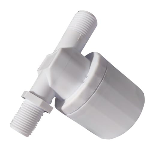 Xijobido Wassertank-Schwimmerventil, 1,27 cm, automatische Abschaltung, Wasserstandsregler, auslaufsicherer Controller, Poolzubehör für Garten, industrielle Bewässerung, Aquarium, Teich von Xijobido