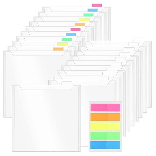Xikulia 20er-Pack Scrapbook-Papier-Aufbewahrungs-Organizer, wasserfeste, einzeln von oben zu ladende Dateien mit 100 selbstklebenden Registerreitern für die Aufbewahrung von Scrapbook-Papierkarton Xikulia 20er-Pack Scrapbook-Papier-Aufbewahrungs-Organizer, wasserfeste, einzeln von oben zu ladende Dateien mit 100 selbstklebenden Registerreitern für die Aufbewahrung von Scrapbook-Papierkarton von Xikulia
