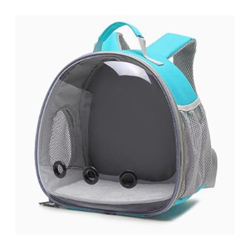 Vogelkäfig Papagei Ausflug Doppel Schulter Atmungsaktive Vogel Tasche Transparent Rucksack Vogel Käfig Reisetasche(Green) von Xilin-872
