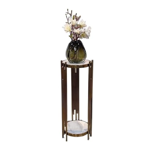 Xilin-872 Vase Podest Stand Moderner, Leichter Luxus-Pflanzenständer, Bonsai-Basis aus Edelstahlmarmor for den Innenbereich Bonsai-Basis(Mittel) von Xilin-872