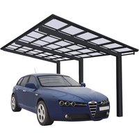 XIMAX Carport »Linea«, typ_110, BxT: 272,6 x 555,8 cm, Firsthöhe: 294,1 cm - schwarz von Ximax