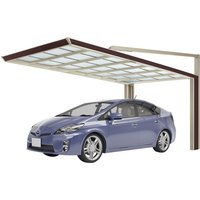 XIMAX Einzelcarport »MyPort Next«, Typ 60, Außenmaß BxT: 233 x 514,5 cm, sepiabraun von Ximax