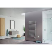 XIMAX Handtuchwärmer »Tec-Edelstahl«, edelstahlfarben, Stahl, Kunststoff - silberfarben von Ximax