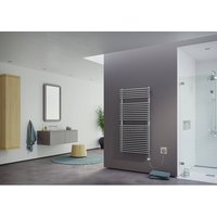 XIMAX Handtuchwärmer »Tec-Edelstahl«, edelstahlfarben, Stahl, Kunststoff - silberfarben von Ximax