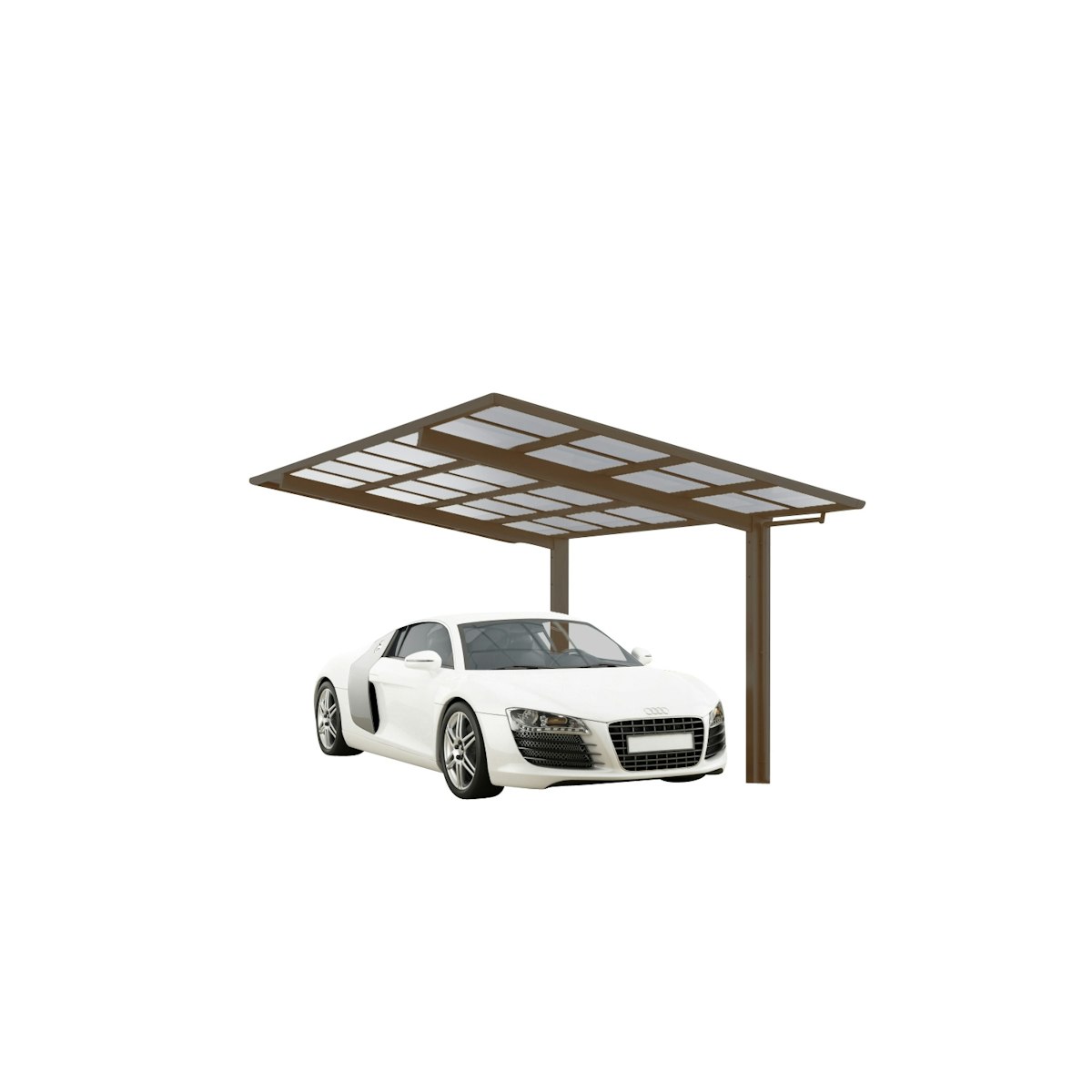 Ximax Carport Linea Typ 60 495 x 302 cm-bronze von Ximax