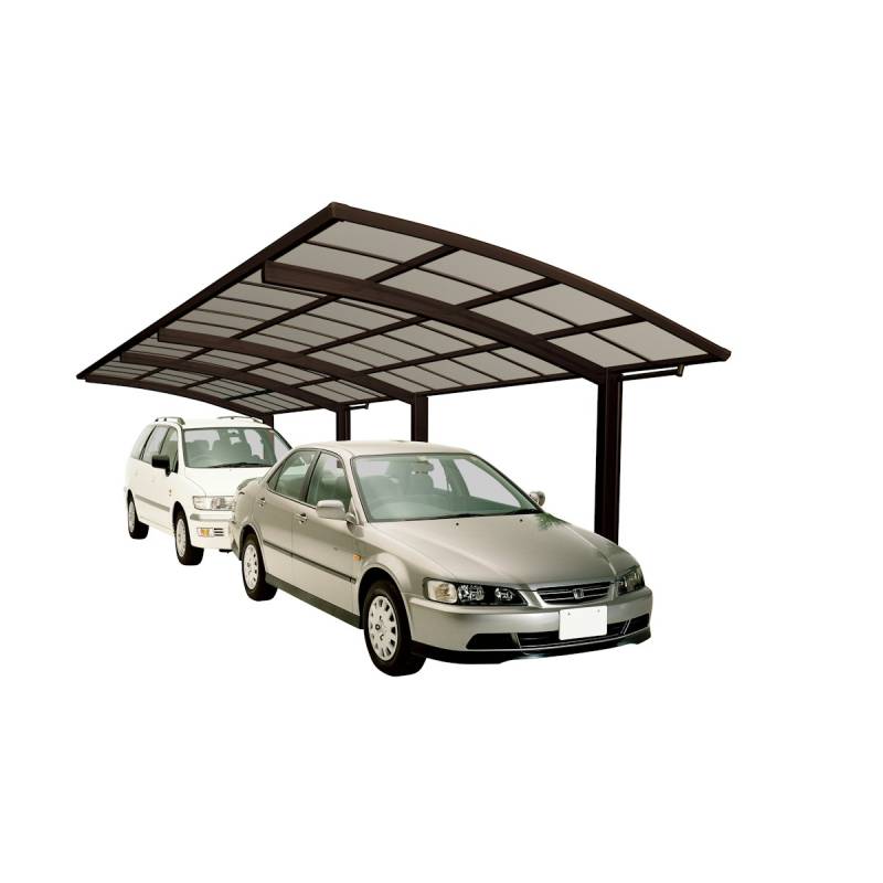 Ximax Carport Portoforte Typ 60 Tandem 982 x 270 cm-mattbraun von Ximax