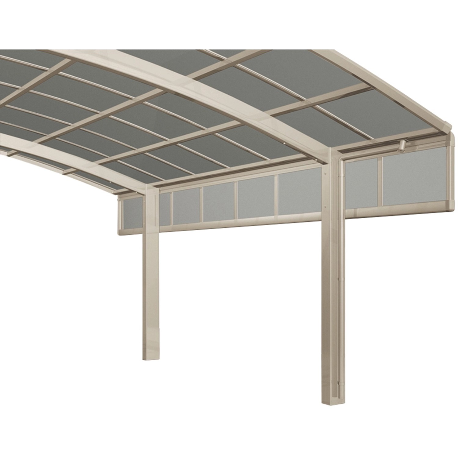 Ximax Carport Seitenwand 2 Module 100 cm Edelstahl-Look Sonderfertigung Ximax Carport Seitenwand 2 Module 100 cm Edelstahl-Look Sonderfertigung von Ximax