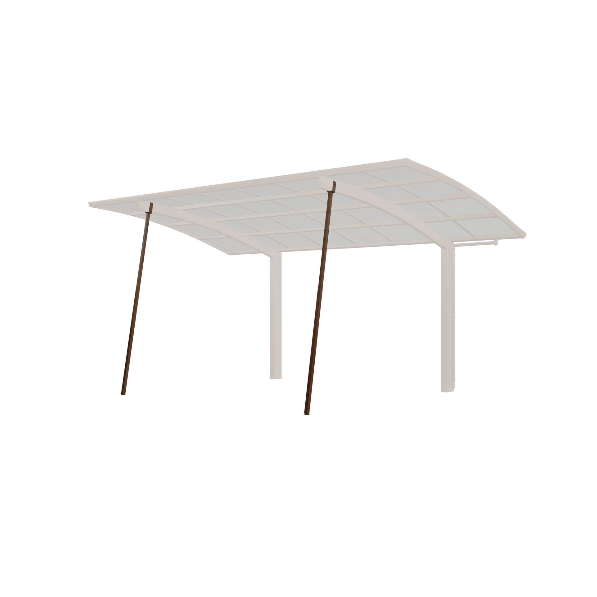 Ximax Stützstange für Carports 'Standard' Aluminium mattbraun 169,4 x 4 x 3,5 cm Ximax Stützstange für Carports 'Standard' Aluminium mattbraun 169,4 x 4 x 3,5 cm von Ximax