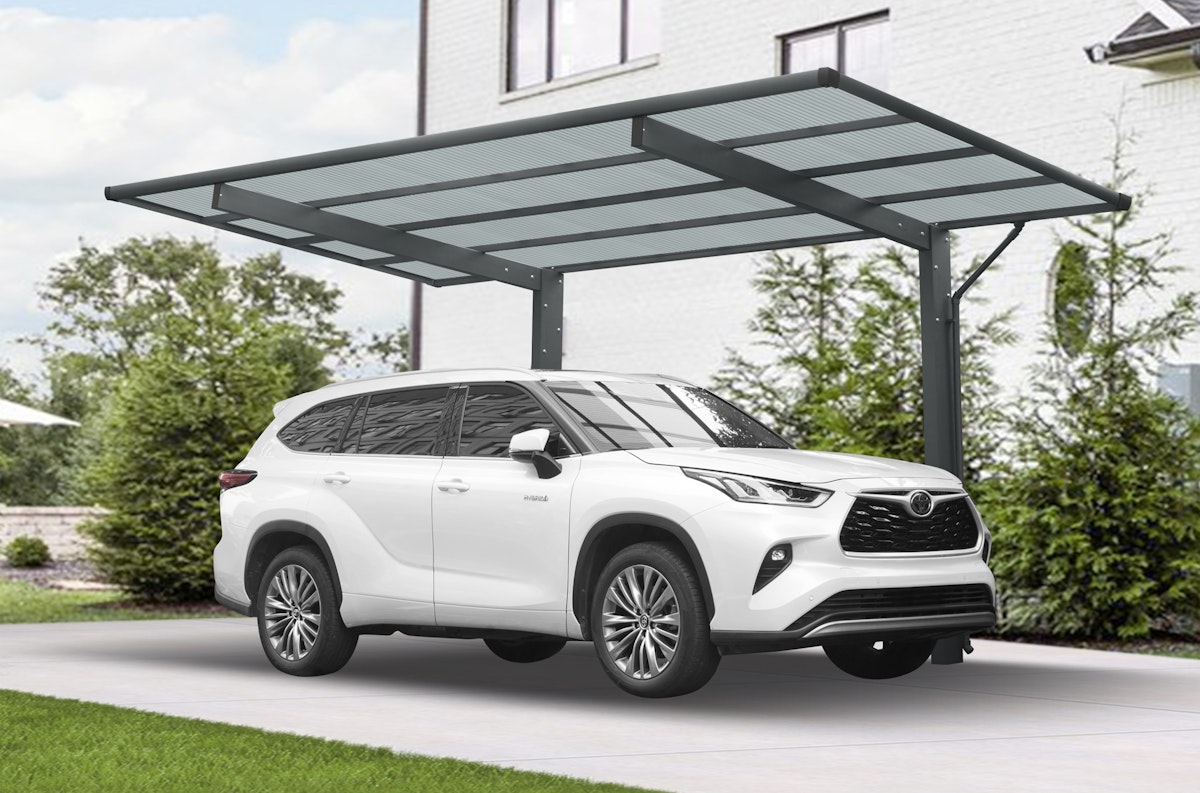 Ximax Carport Wing Typ 80 531 x 275 cm anthrazit von Ximax