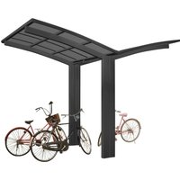 Ximax Doppelcarport "Portoforte Mini Typ 60 Y-schwarz", Aluminium, 388 cm, schwarz von Ximax