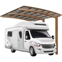 Ximax Einzelcarport "Portoforte Caravan Typ 80 Standard-bronze", Aluminium, 254 cm, bronze von Ximax