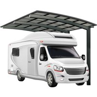 Ximax Einzelcarport "Portoforte Caravan Typ 80 Standard-schwarz", Aluminium, 254 cm, schwarz von Ximax