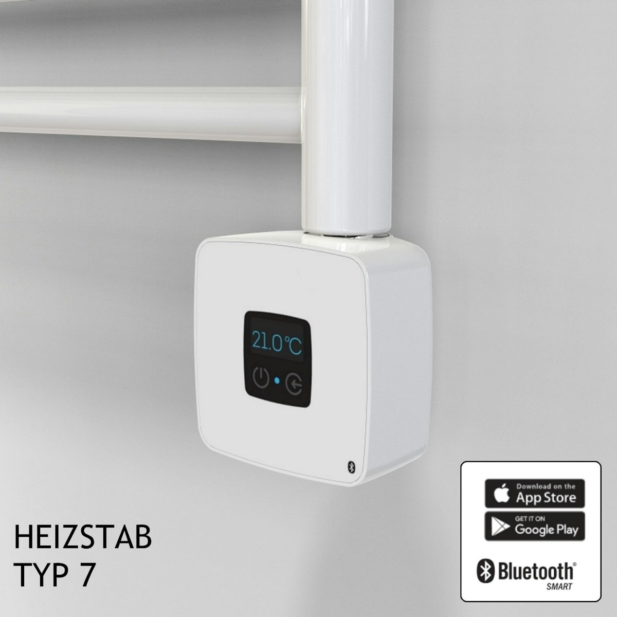 Ximax Heizstab Typ 7 weiss - 600W mit Bluetooth Funktion Ximax Heizstab Typ 7 weiss - 600W mit Bluetooth Funktion von Ximax