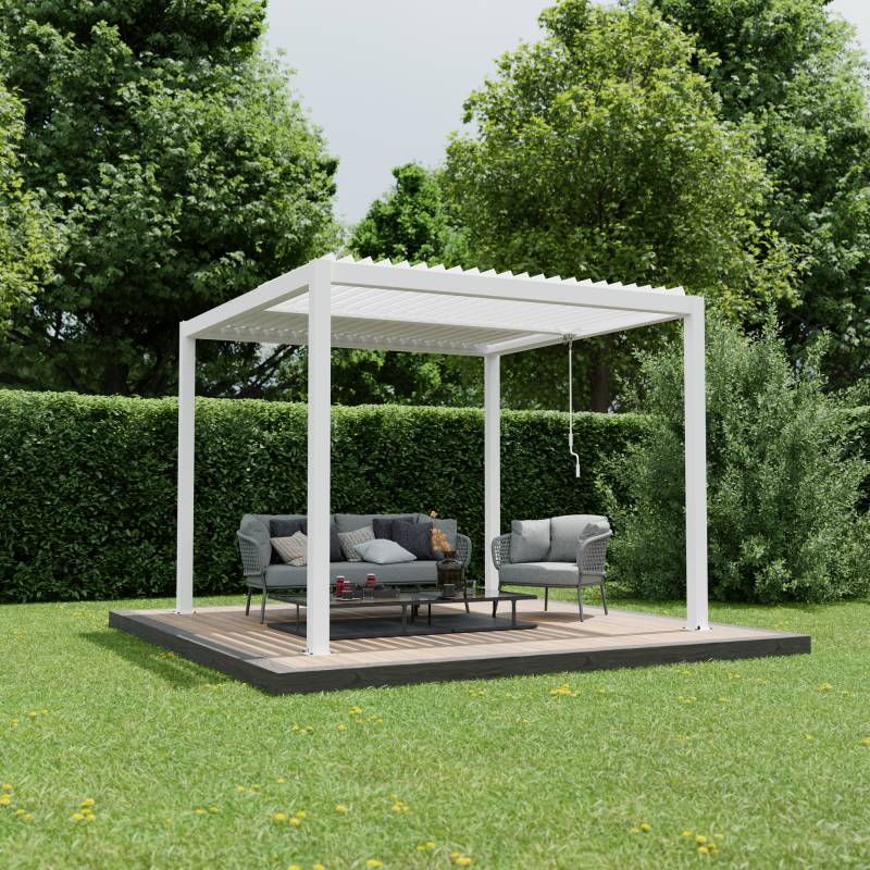 Ximax Pergola 'Shade' weiß 296 x 230 x 290 cm von Ximax