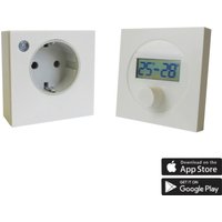 Ximax Raumthermostat "Funk-Thermostat, Steckdosen-Set", (2 St., bestehend aus Funk-Thermostat und Steckdosenempfänger) von Ximax