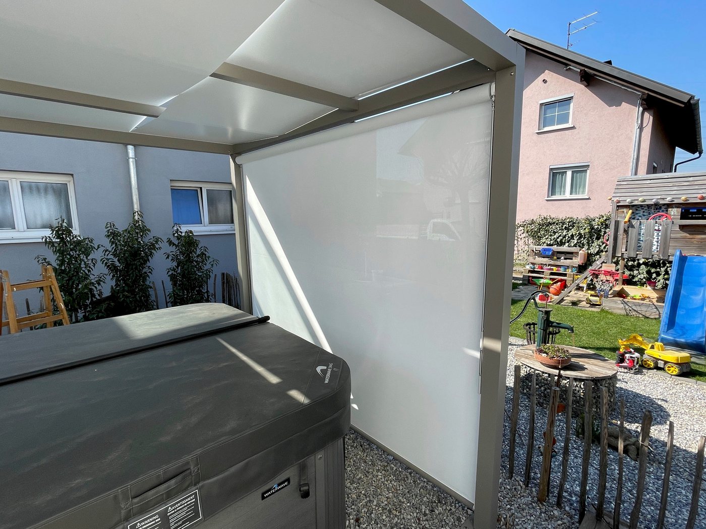 Ximax Seitenmarkise für Pergola Verona 3x3 oder 3x4 m von Ximax