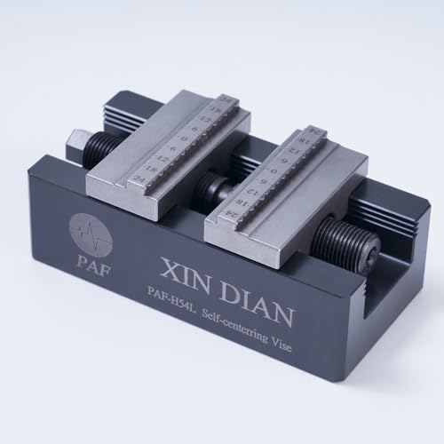 Selbstzentrierender CNC-Schraubstock H54L-8-88, 88 mm Backenöffnung, 40 Nm Drehmoment, ± 0,03 mm Präzision, 4CR13H Stahl, EROWA/3R kompatibel von XinDianPAF