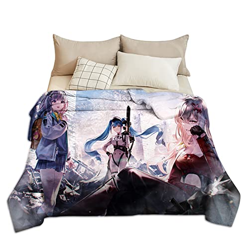 Göttin des Sieges: Nikke Decken warme Winterdecke Drake Elise Anime Druck weiche flauschige Flanelldecke Mikrofaser Flanell Decken für Couch Sofa Bett von Xinchangda