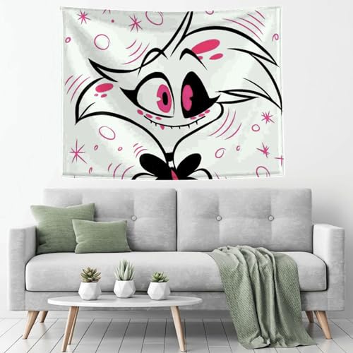 Hazbin Hotel Anime Hängetuch Poster Banner Alastor/Angel Dust/Charlie Morningstar/Vaggie Anime Poster Hängende Wand Tuch Bild von Xinchangda