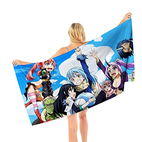 That Time I Got Reincarnated as a Slime Beach Towels Super Microfiber Towel Anime Printed Quick Drying Towels for Bathroom Swimming Pool von Xinchangda