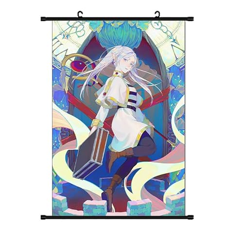 Xinchangda Frieren: Beyond Journey's End Poster Stark/Fern/Frieren Anime Scroll Poster Wallscroll Anime Malerei Bild Aufhänger Poster Zimmer Dekorative Poster Geschenk Xinchangda Frieren: Beyond Journey's End Poster Stark/Fern/Frieren Anime Scroll Poster Wallscroll Anime Malerei Bild Aufhänger Poster Zimmer Dekorative Poster Geschenk von Xinchangda