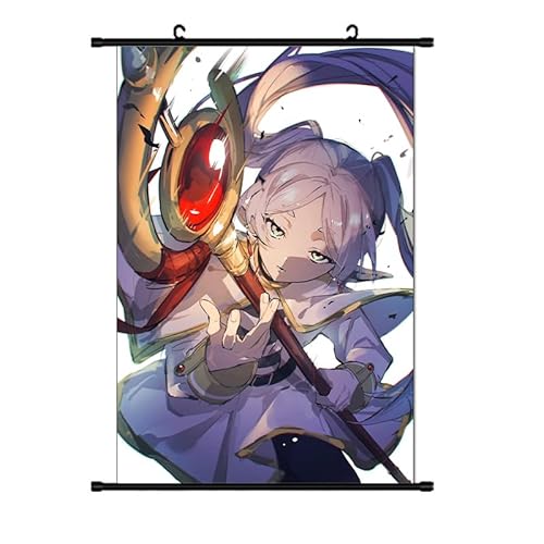 Xinchangda Frieren: Beyond Journey's End Scrolls, Poster, Banner, Anime-Poster zum Aufhängen, Wandbild, Heimdekoration, 60 x 40 cm Xinchangda Frieren: Beyond Journey's End Scrolls, Poster, Banner, Anime-Poster zum Aufhängen, Wandbild, Heimdekoration, 60 x 40 cm von Xinchangda